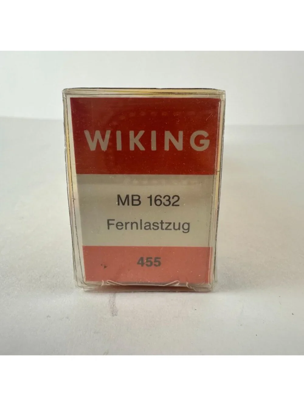 Vintage Wiking MB 1632 Fernlastzug Model Truck In Original Packaging